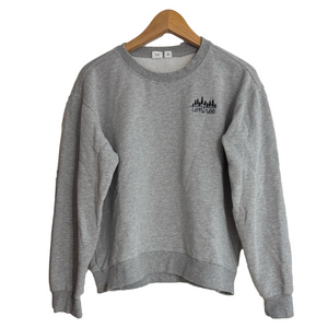 Tentree Gray Crewneck Pullover Sweater Sweatshirt Sustainable Loungewear Large